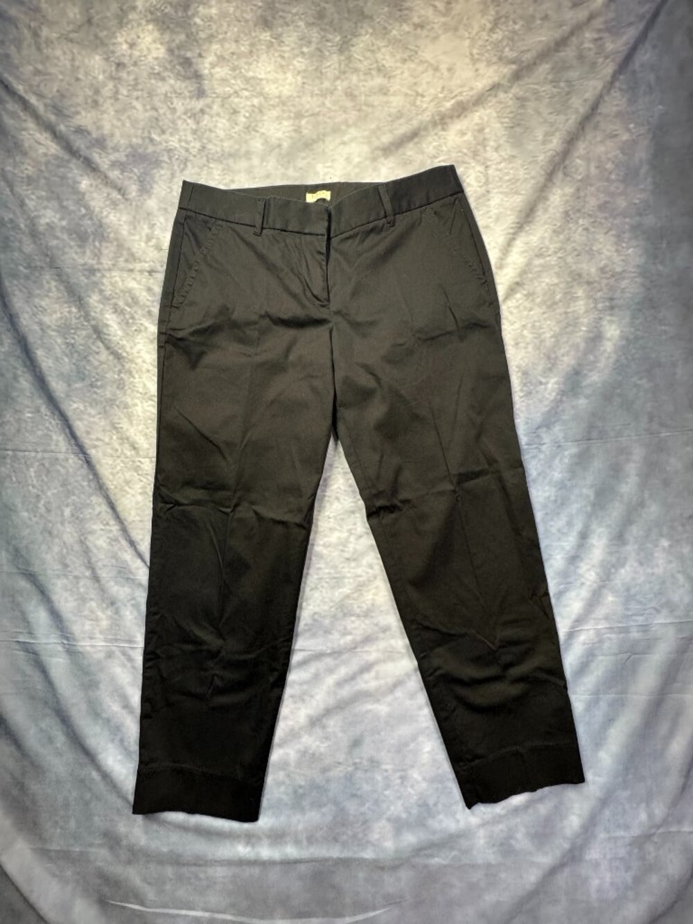 J.Crew Stretch Women's Size 6 Ankle Black Chino Pants Style